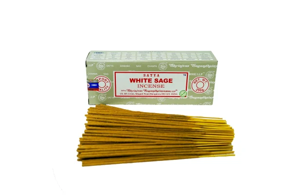 Satya White Sage 250g Open