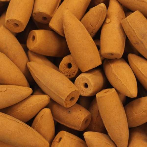 Amber Backflow Incense Cones